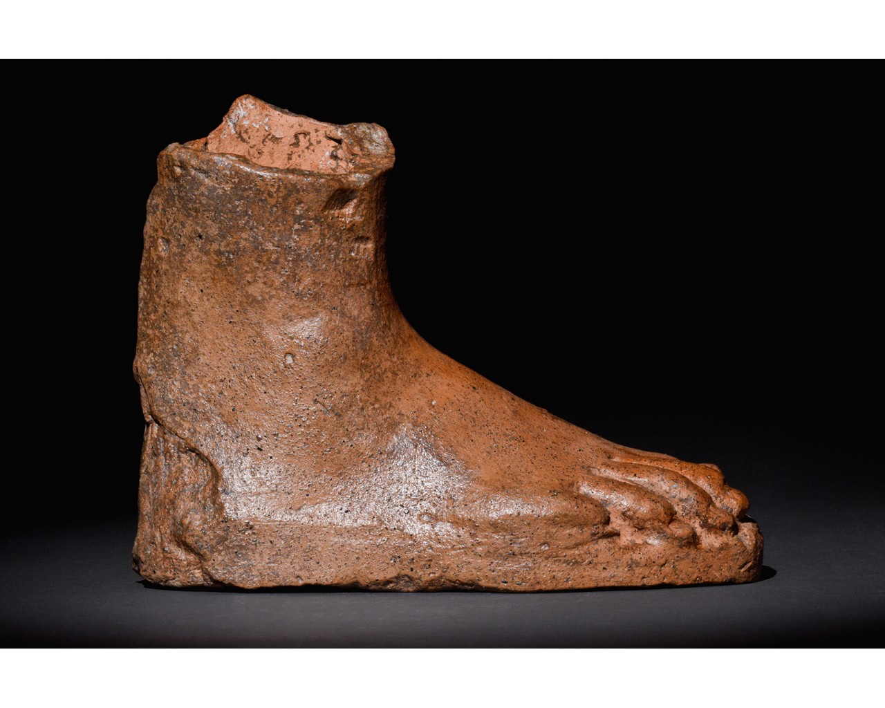 ETRUSCAN TERRACOTTA FOOT - Image 2 of 10