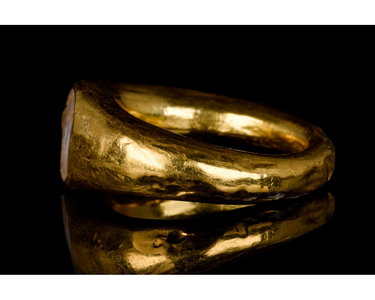 ROMAN GOLD INTAGLIO RING - FULL ANALYSIS - Image 3 of 8