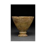 BACTRIAN ALABASTER VESSEL