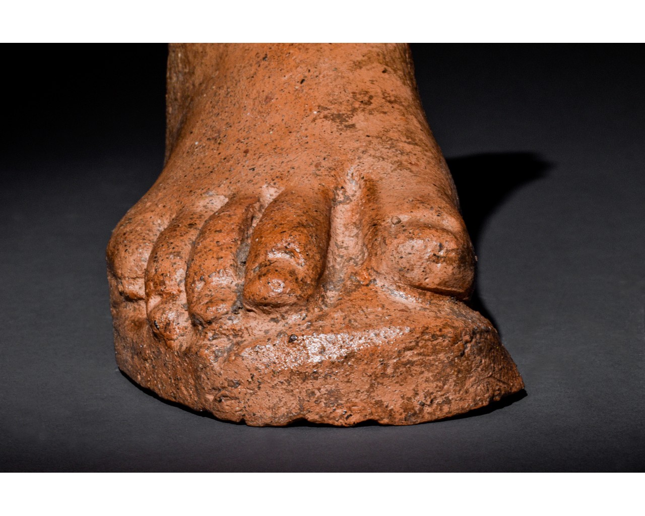 ETRUSCAN TERRACOTTA FOOT - Image 10 of 10