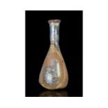 ROMAN GLASS TALL UNGUENTARIUM FLASK