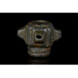 MEDIEVAL BRONZE MACE HEAD