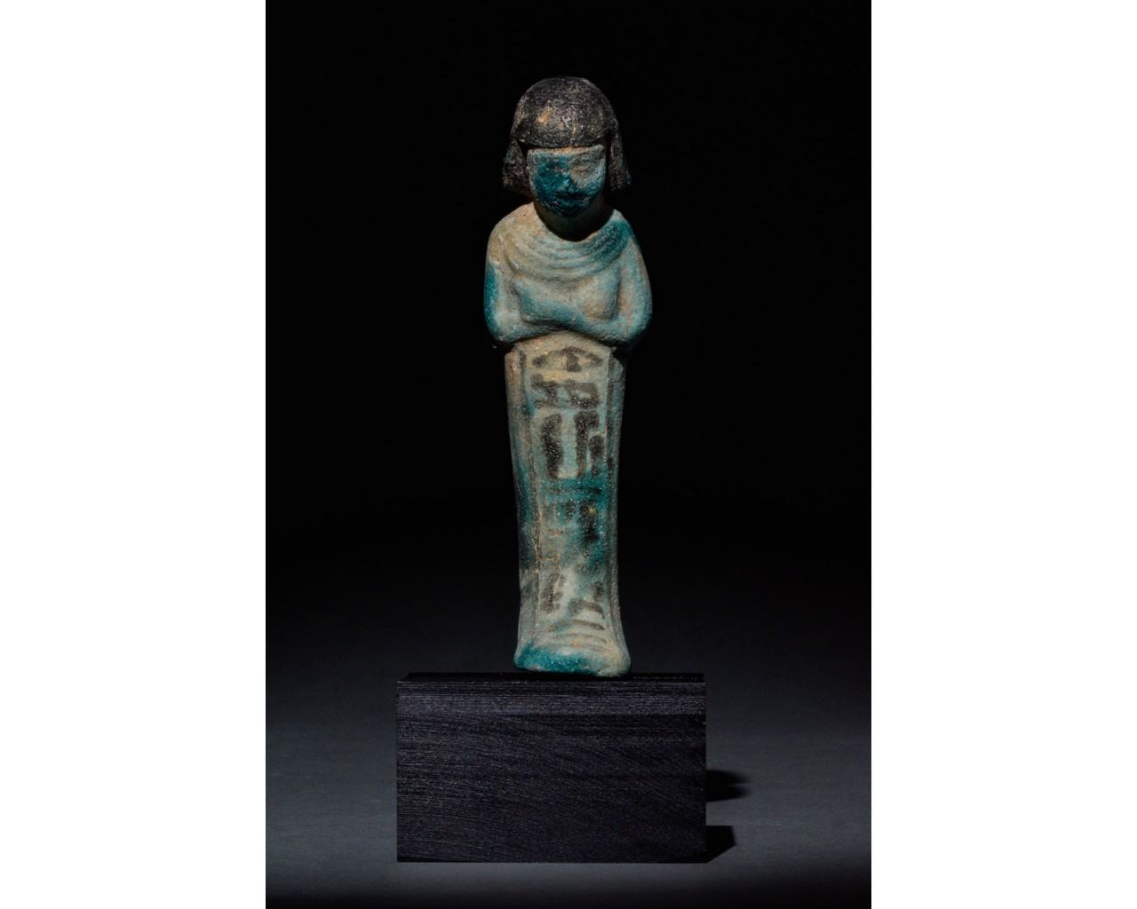 EGYPTIAN INSCRIBED SHABTI OF PA-DI-KHONSU - TRANSLATED