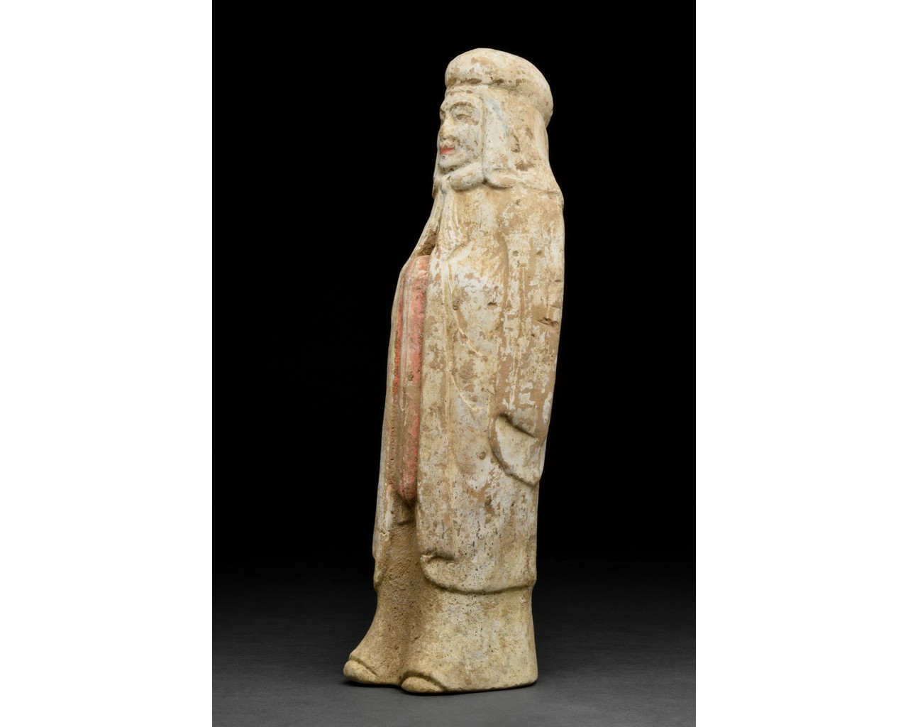 CHINESE NORTHERN QI TERRACOTTA FIGURE - Image 2 of 4