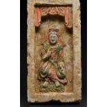CHINESE NORTHERN WEI DYNASTY BUDDHA TILE