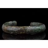 HEAVY BRONZE AGE BRACELET