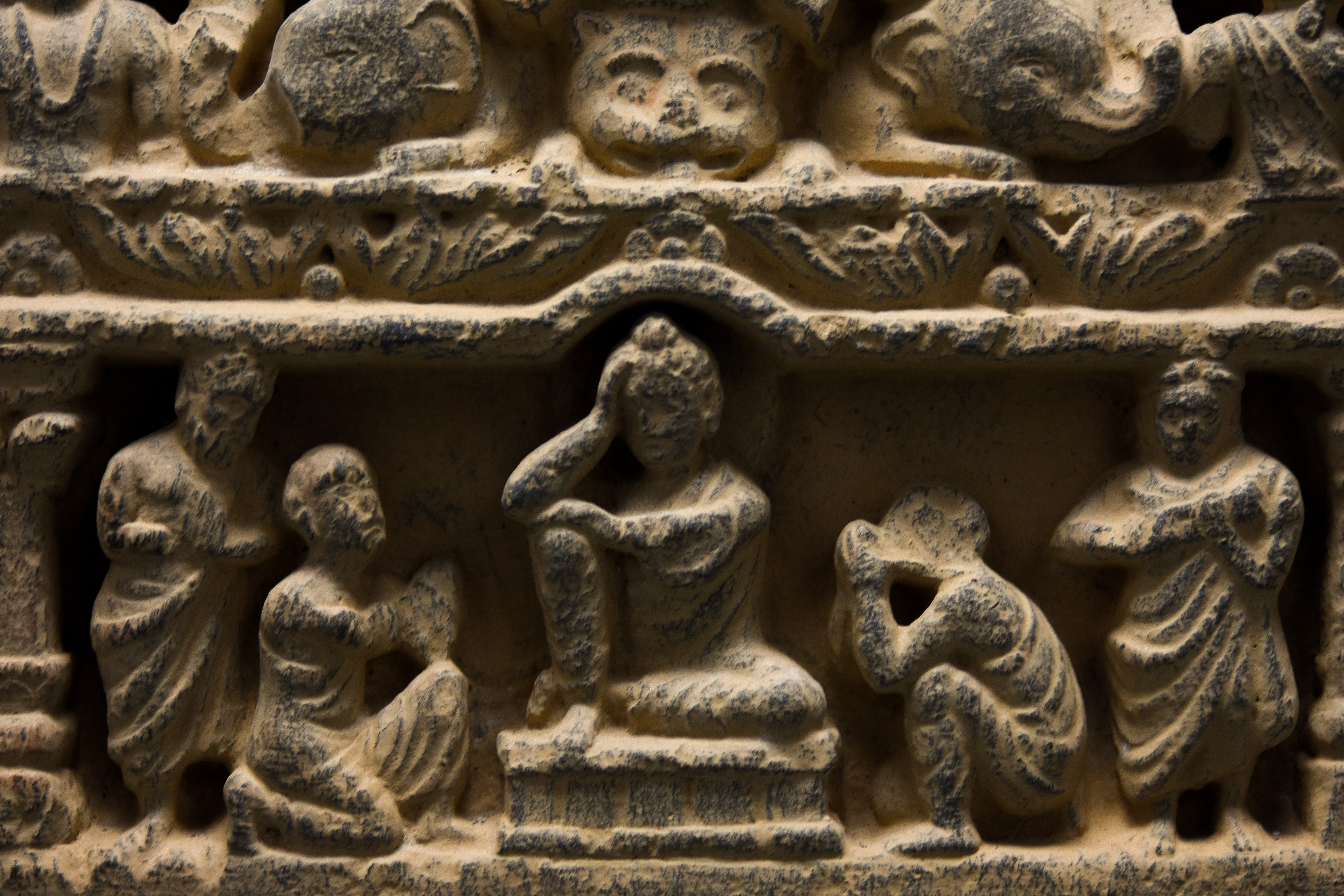 GANDHARAN SCHIST NARRATIVE RELIEF - Bild 5 aus 5