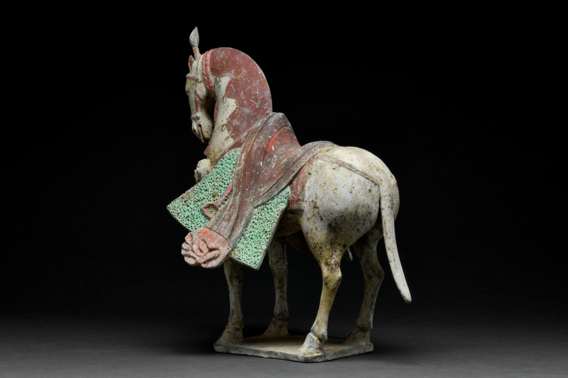 CHINESE NORTHERN WEI TERRACOTTA HORSE - TL TESTED - Bild 3 aus 7