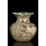 ROMAN GLASS FLASK