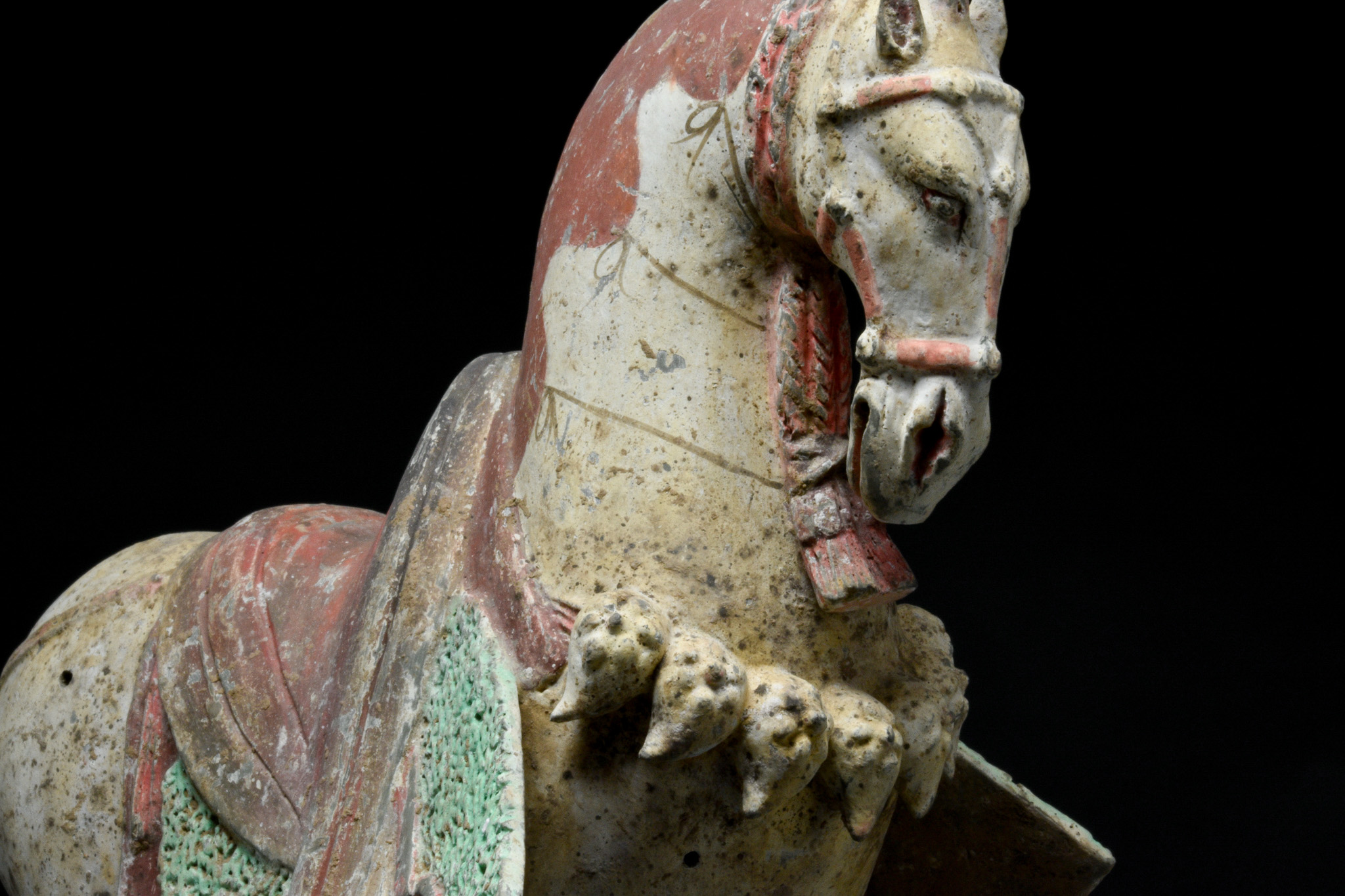 CHINESE NORTHERN WEI TERRACOTTA HORSE - TL TESTED - Bild 4 aus 7