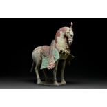 CHINESE NORTHERN WEI TERRACOTTA HORSE - TL TESTED