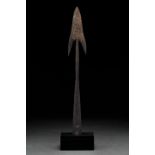 ROMAN IRON BARBED PILUM SPEARHEAD