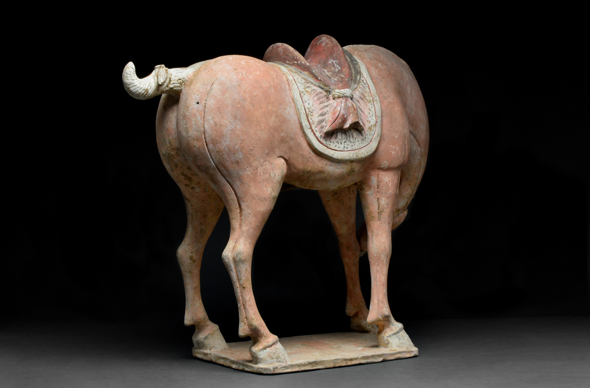 CHINESE TANG DYNASTY TERRACOTTA HORSE - TL TESTED - Image 3 of 7
