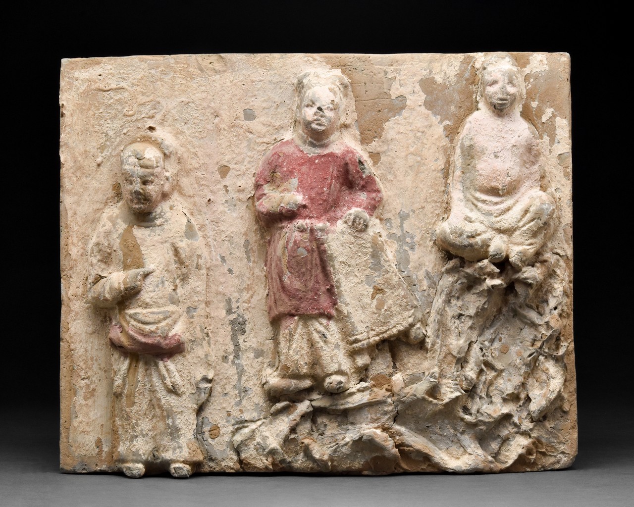 CHINESE SONG DYNASTY TERRACOTTA TILE - Image 4 of 4