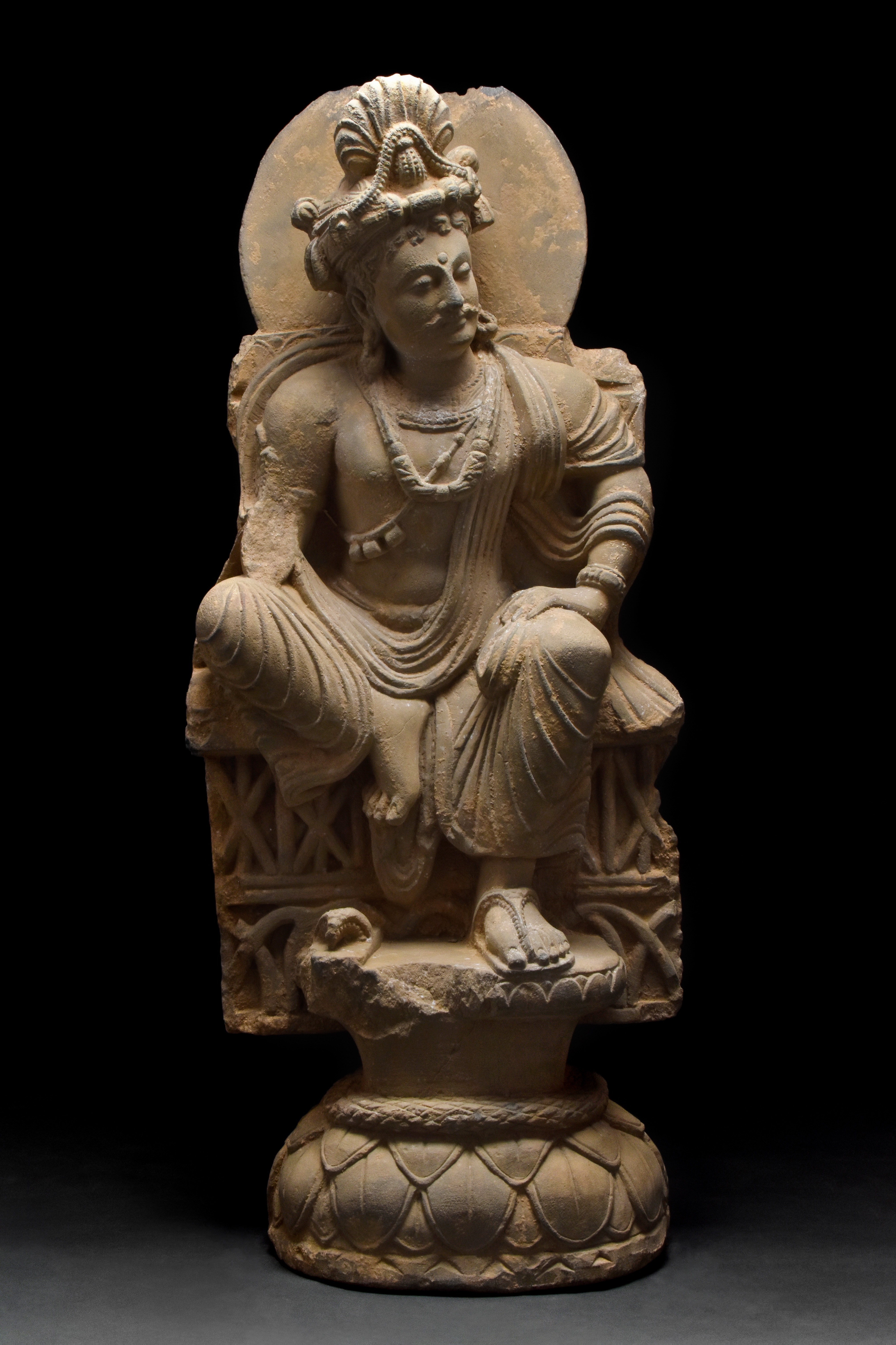 SEATED BODHISATTVA MAITREYA