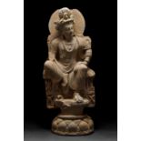 SEATED BODHISATTVA MAITREYA