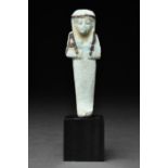 ANCIENT EGYPTIAN FAEINCE SHABTI