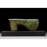 ANCIENT BRONZE SOCKETED AXE HEAD