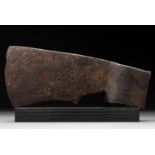 MEDIEVAL VIKING AGE IRON BEARDED BATTLE AXE HEAD