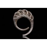 VIKING SILVER TWISTED RING