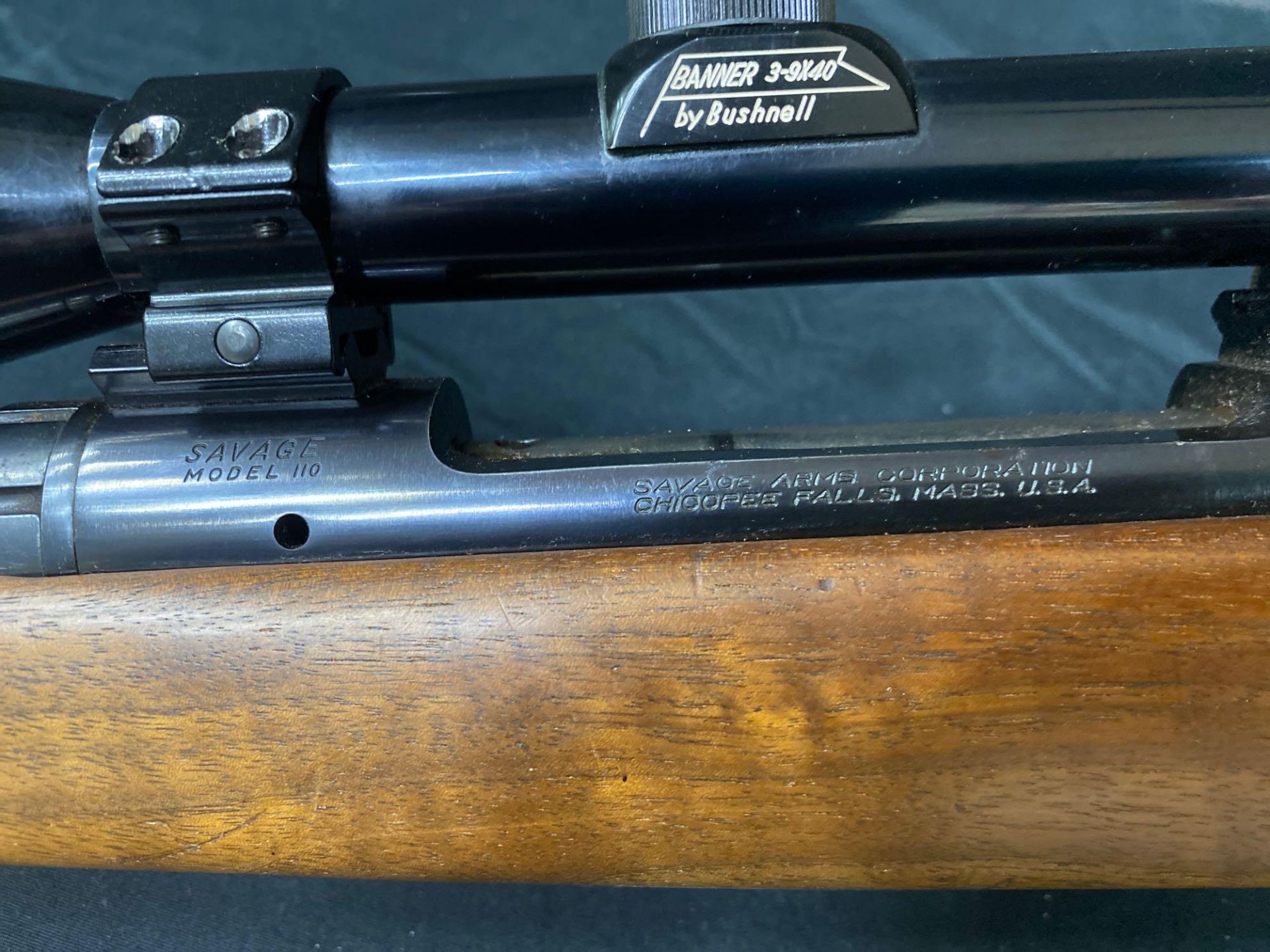 SAVAGE MODEL 110, 30-06 CAL WITH BUSHNELL BANNER SCOPE. SN#14372 - Image 4 of 5