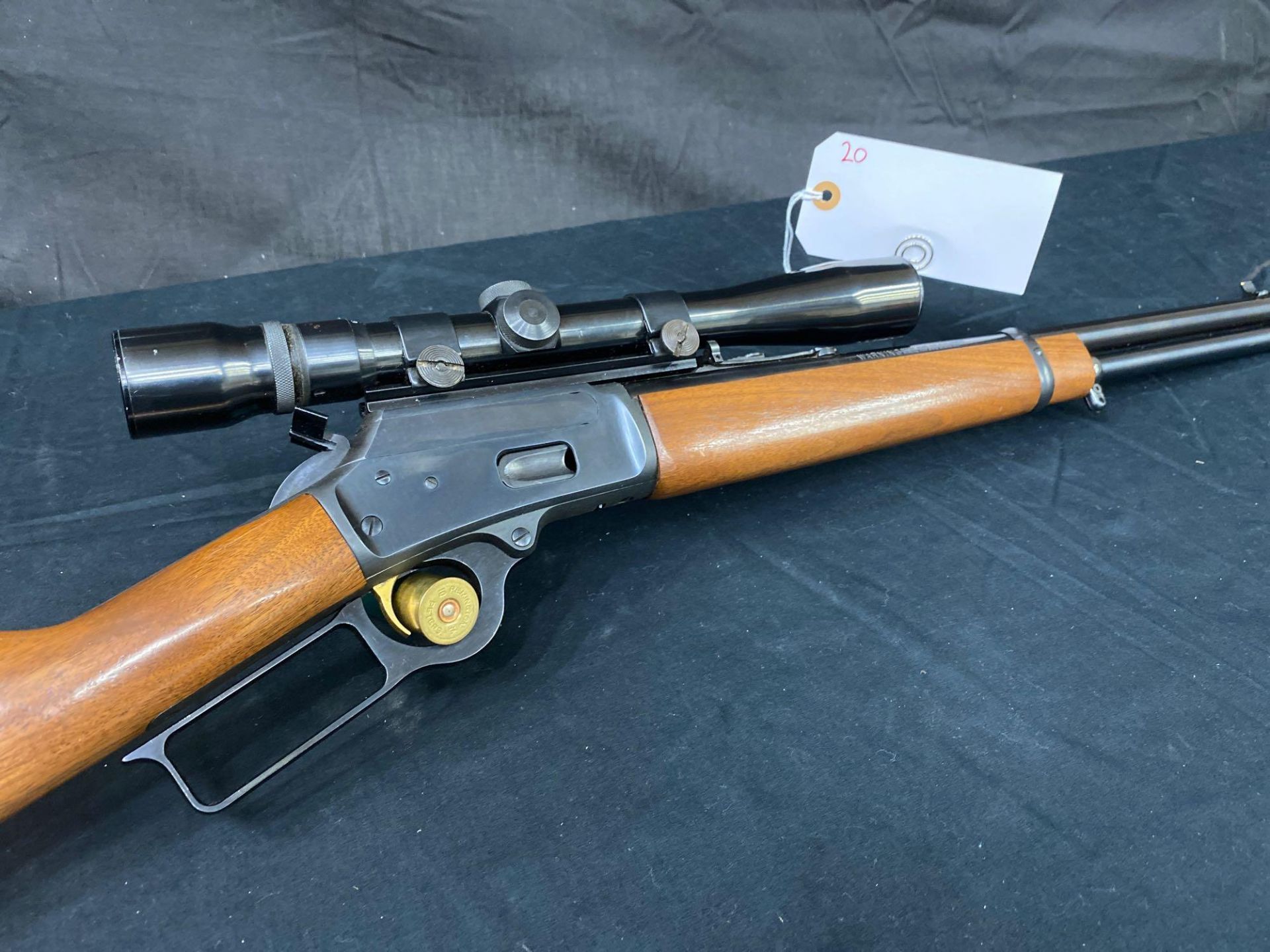 MARLIN MODEL 1894, 357 MAG, CARBINE, WITH WEAVER SCOPE. SN#20135011 - Image 2 of 4