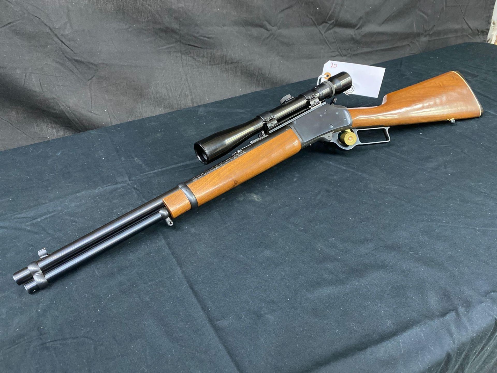 MARLIN MODEL 1894, 357 MAG, CARBINE, WITH WEAVER SCOPE. SN#20135011 - Image 3 of 4