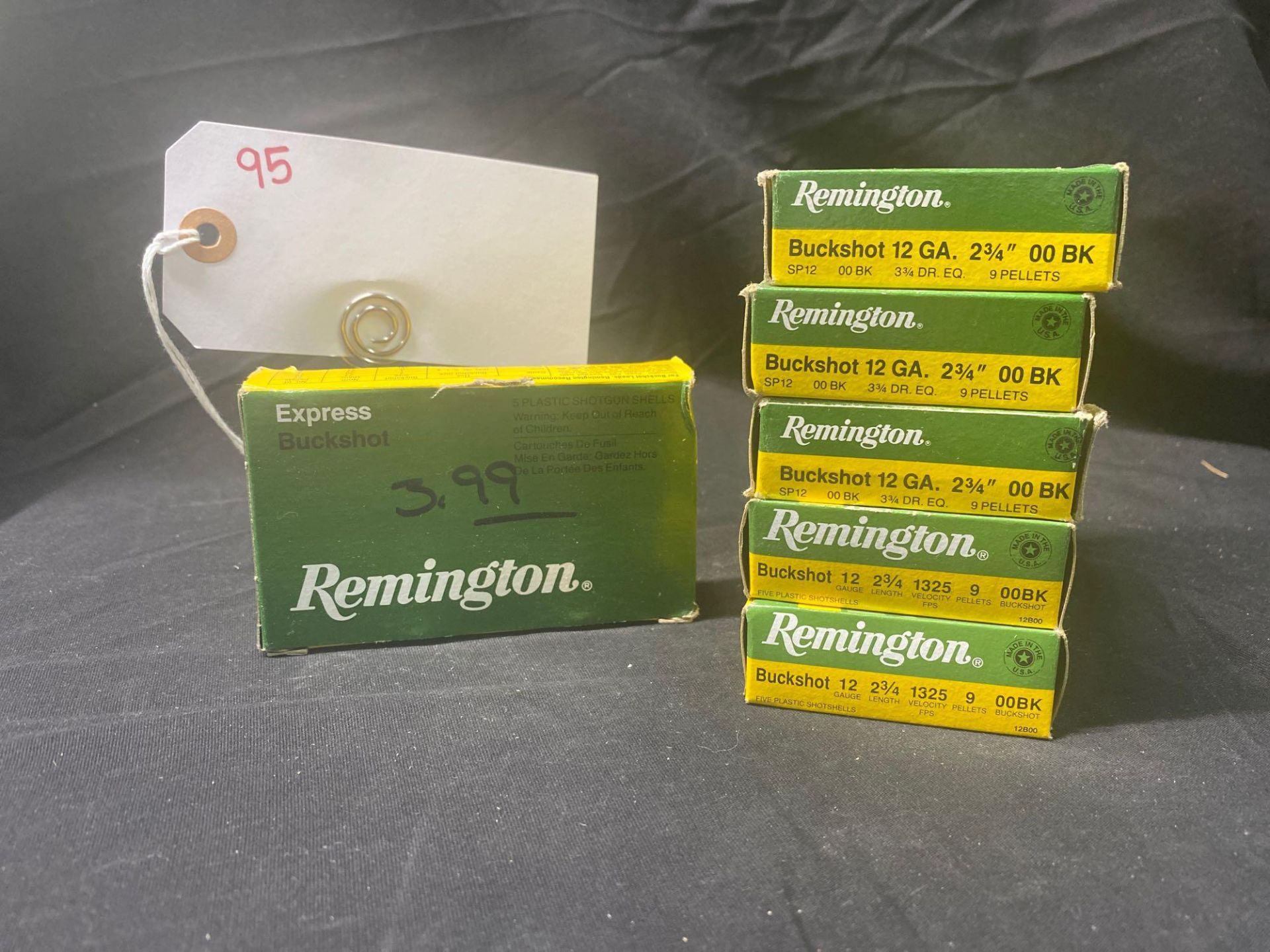 REMINGTON 12 GA, #00BUCK (X6)