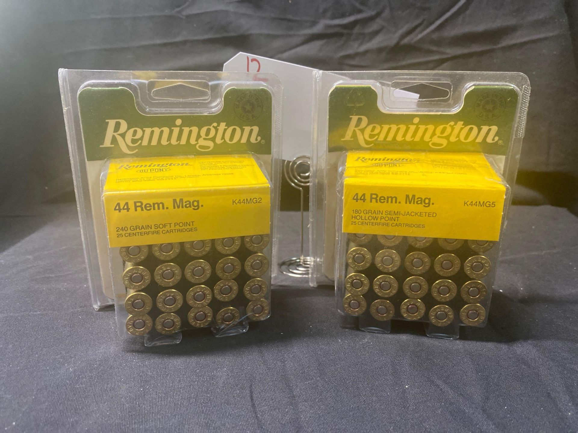 REMINGTON 44 REM MAG, (X2)