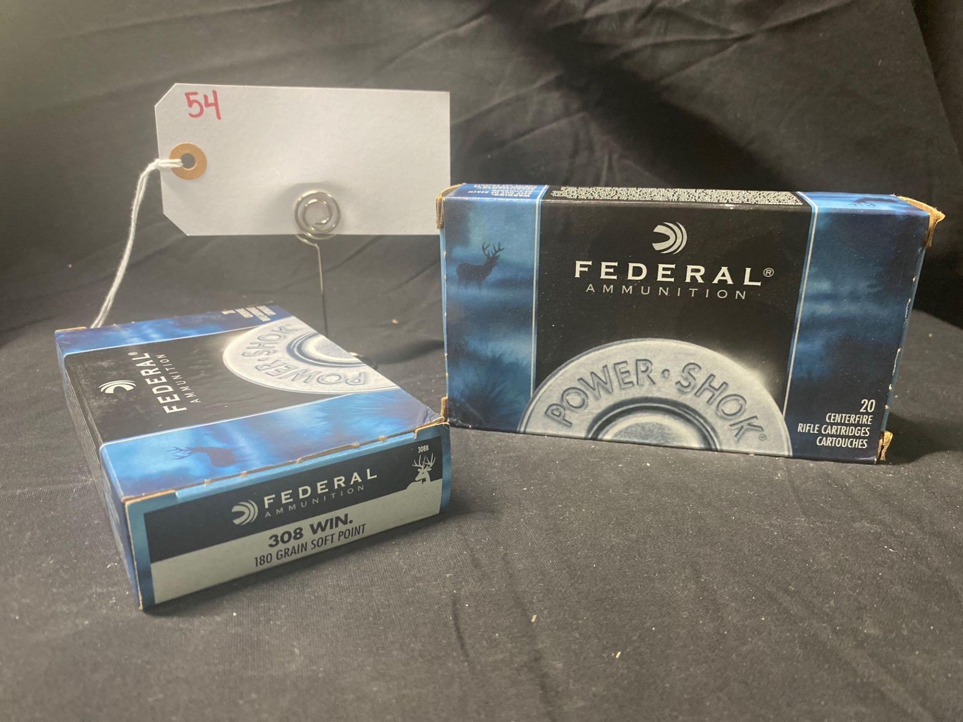 FEDERAL POWER SHOK 308 WIN (X2)