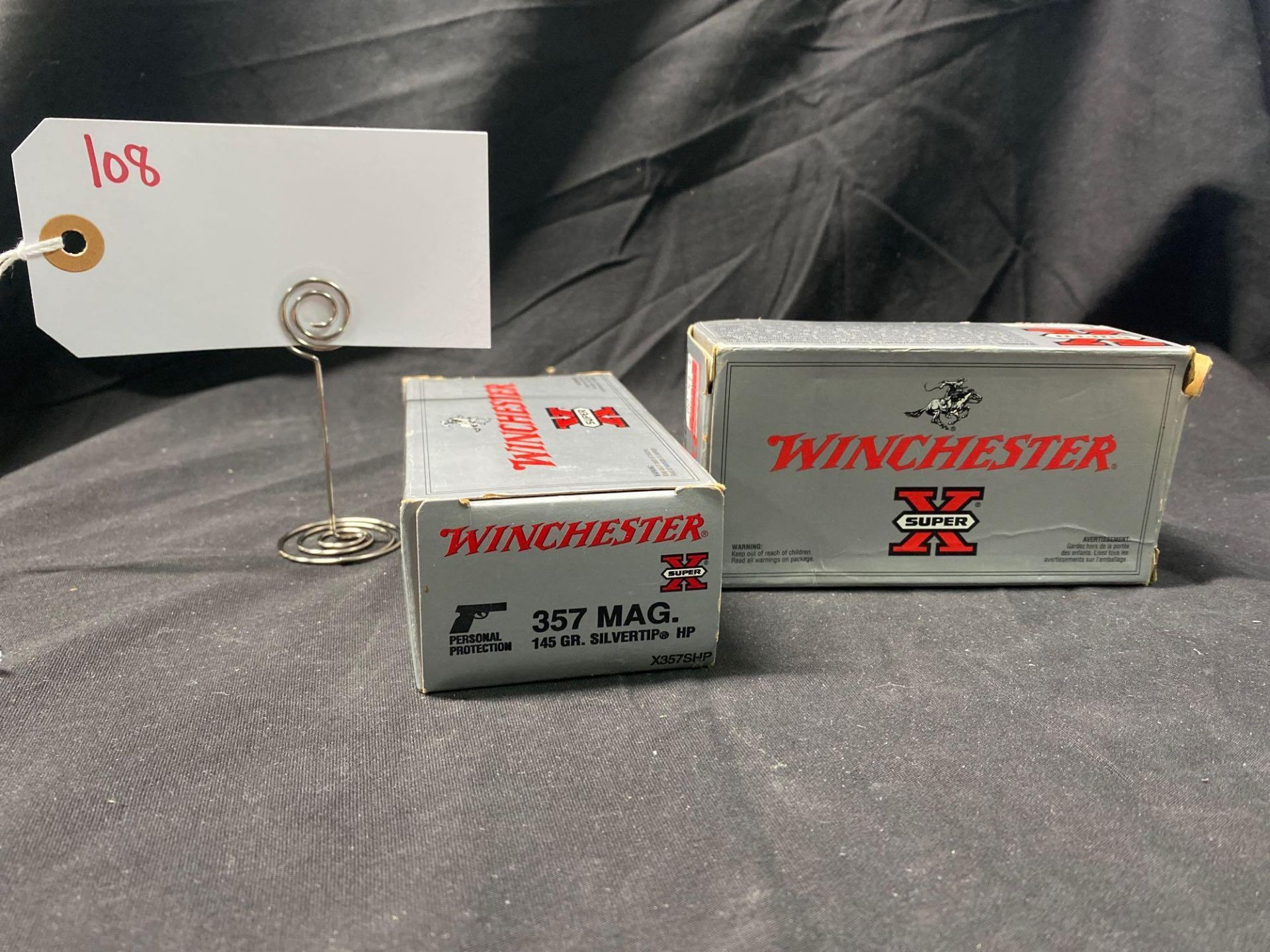 WINCHESTER 357 MAG, HOLLOW POINT (X2)