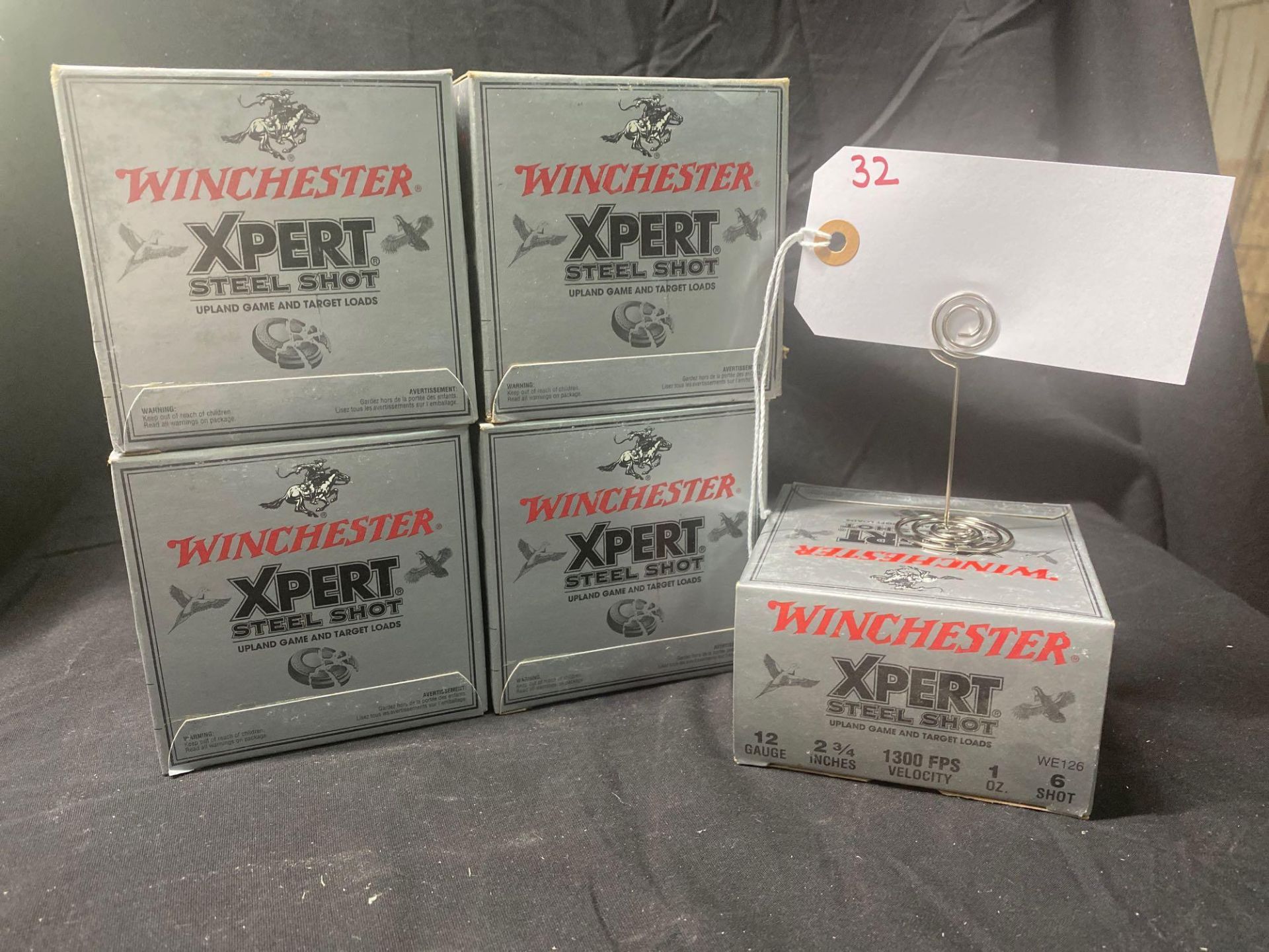 WINCHESTER 12 GA, #6 SHOT (X5)