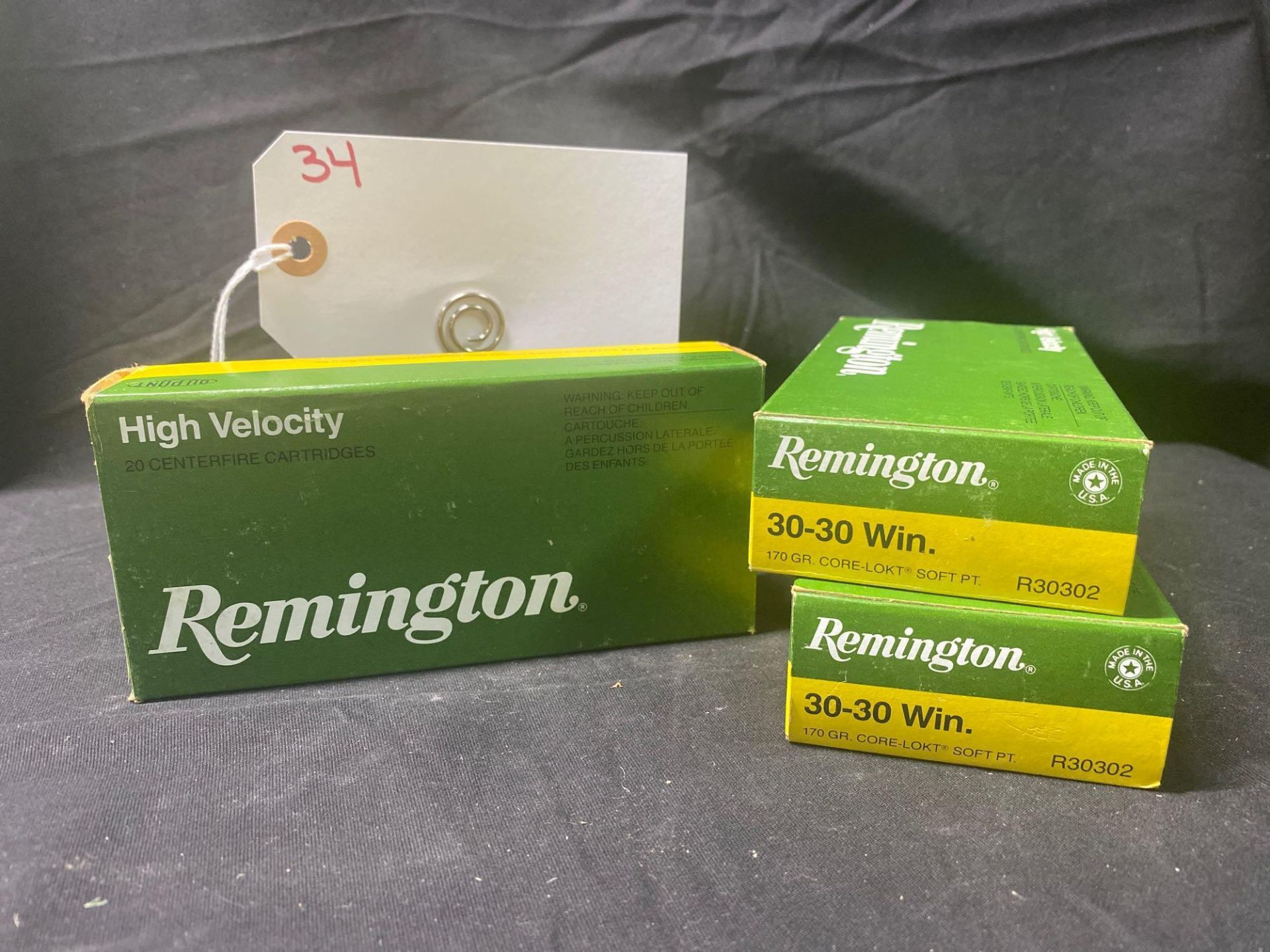 REMINGTON 30-30 CAL, (X3)