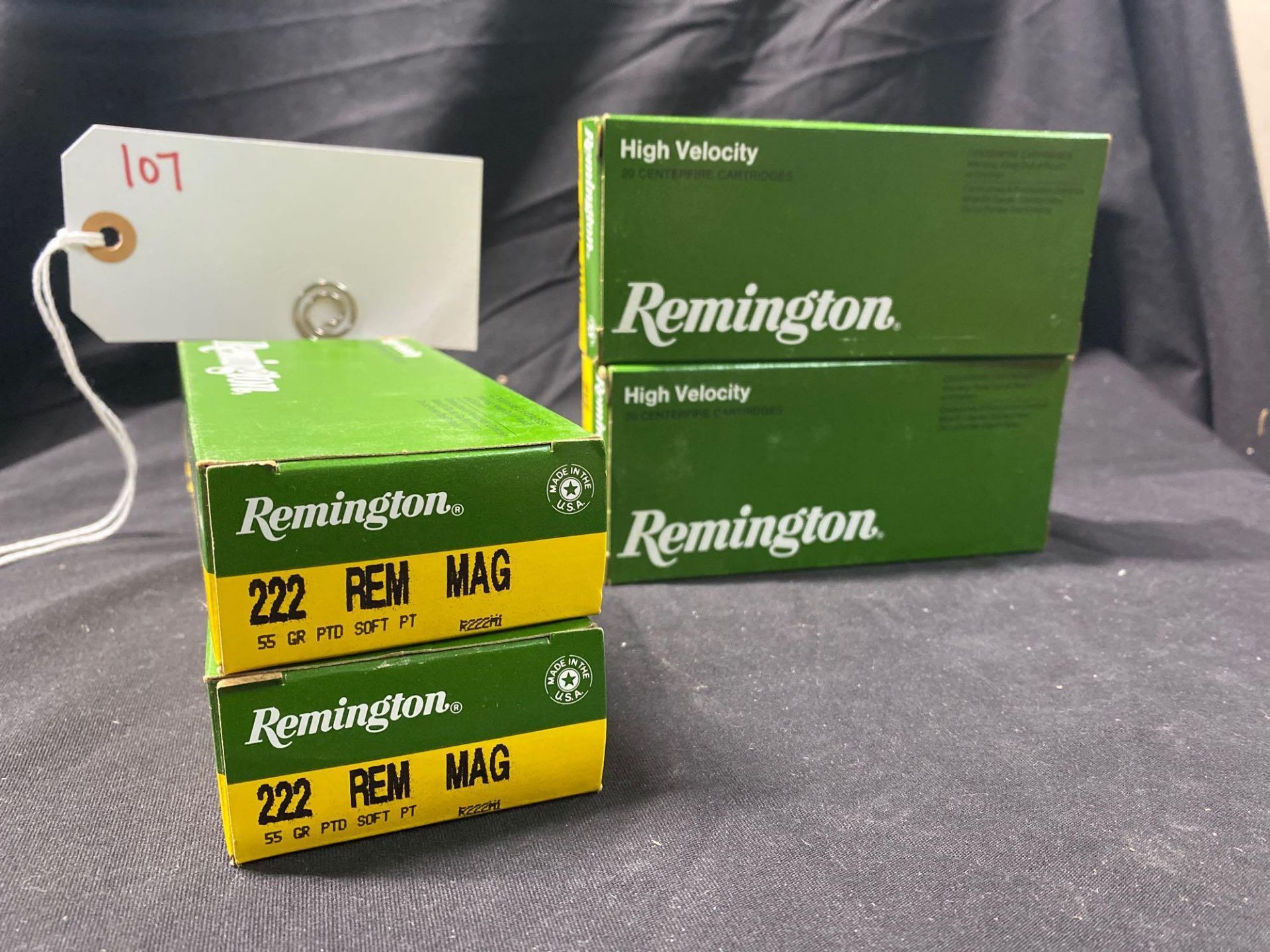 REMINGTON 222 REM MAG (X4)