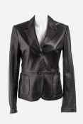 Jil Sander Lederblazer