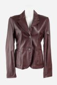 Jil Sander Lederblazer