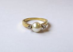 Ring mit Perle