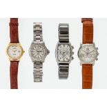 Vier diverse Automatik-Uhren