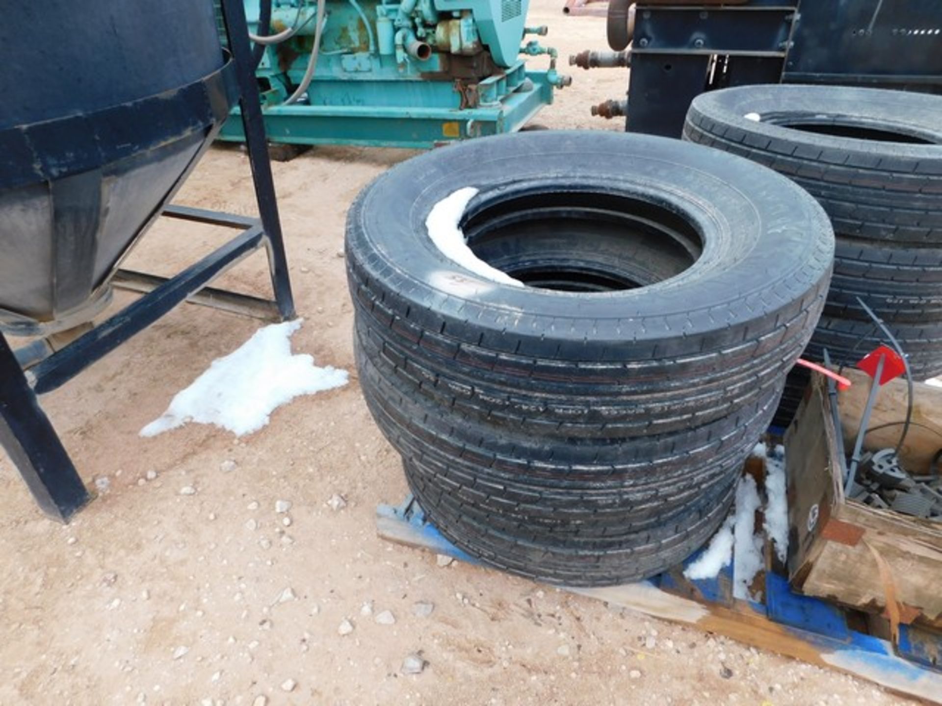 Located in YARD 1 - Midland, TX (1651) 4ST 235-80-R16 TIRES UNUSED