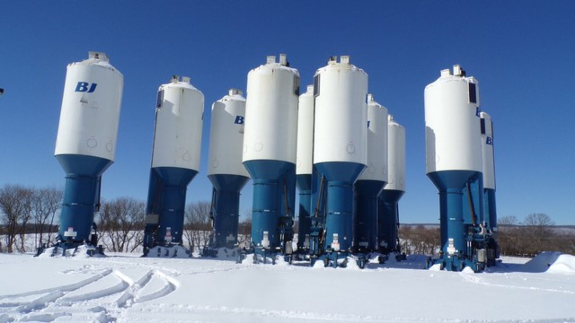 Located in YARD 5 - Mill Hall, PA - (P66) (FSS012) 180T 3200 CFT SILO, COMPARTM - Image 2 of 5