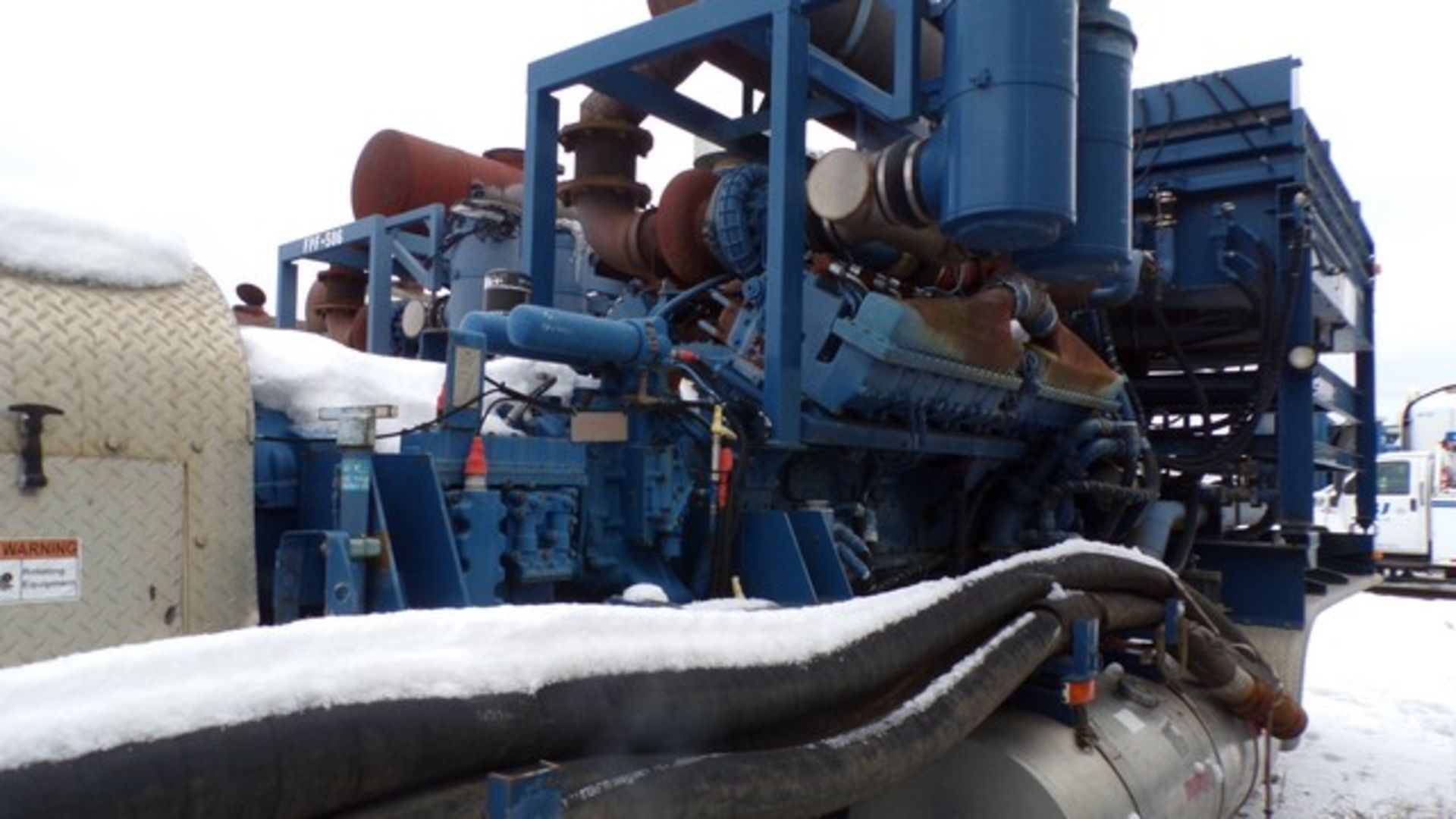 Located in YARD 4 - Massillon, OH - (FPF487) 2008 FMC TECHNOLOGIES TRIPLEX FRAC - Image 8 of 8