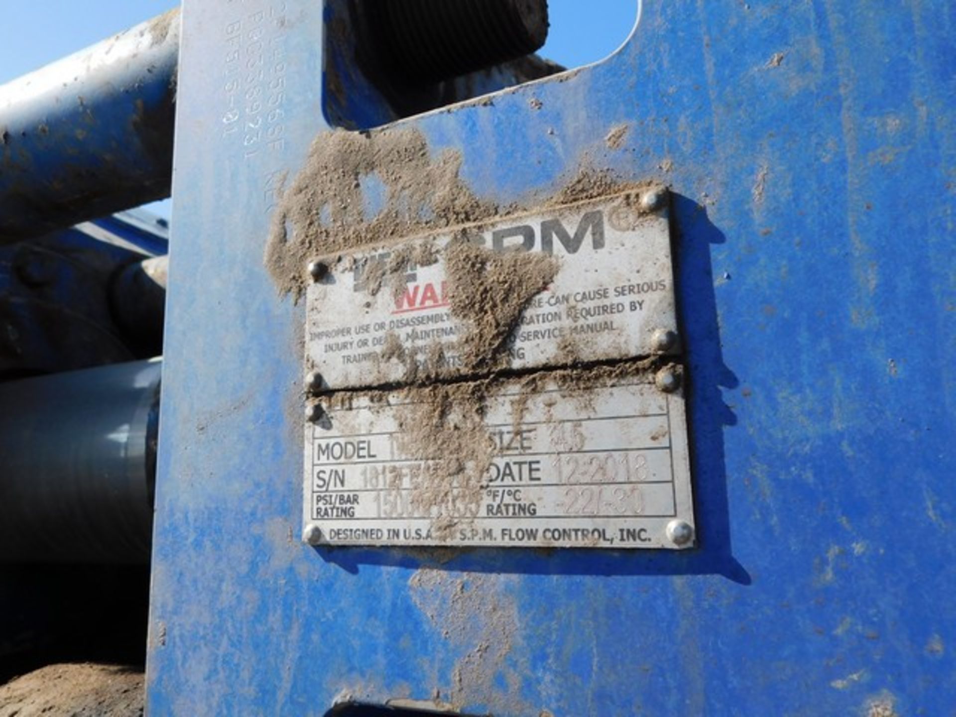 Located in YARD 1 - San Antonio, TX - (FPF-183) SPM TWS 2500 TRIPLEX FRAC PUMP, - Image 5 of 8