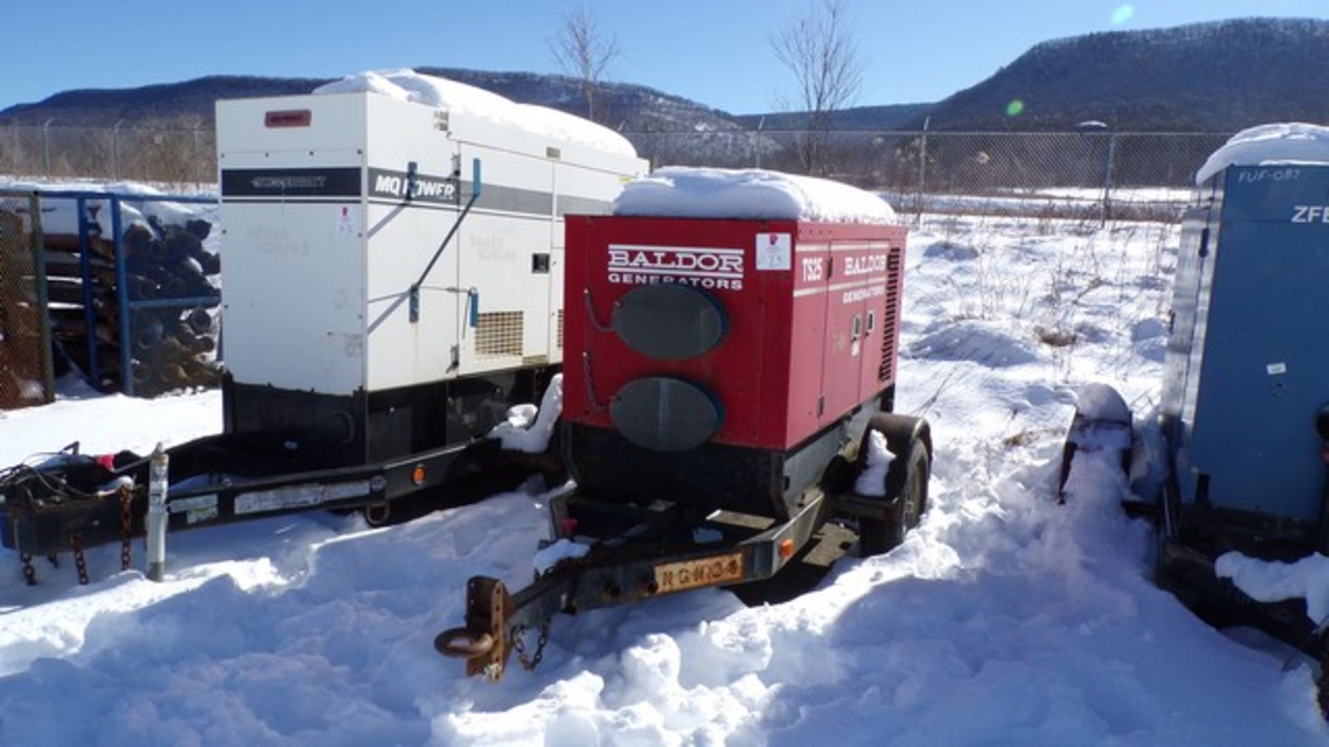 Located in YARD 5 - Mill Hall, PA - (P73) BALDOR TS 25KW S/A GENERATOR, SN-1083