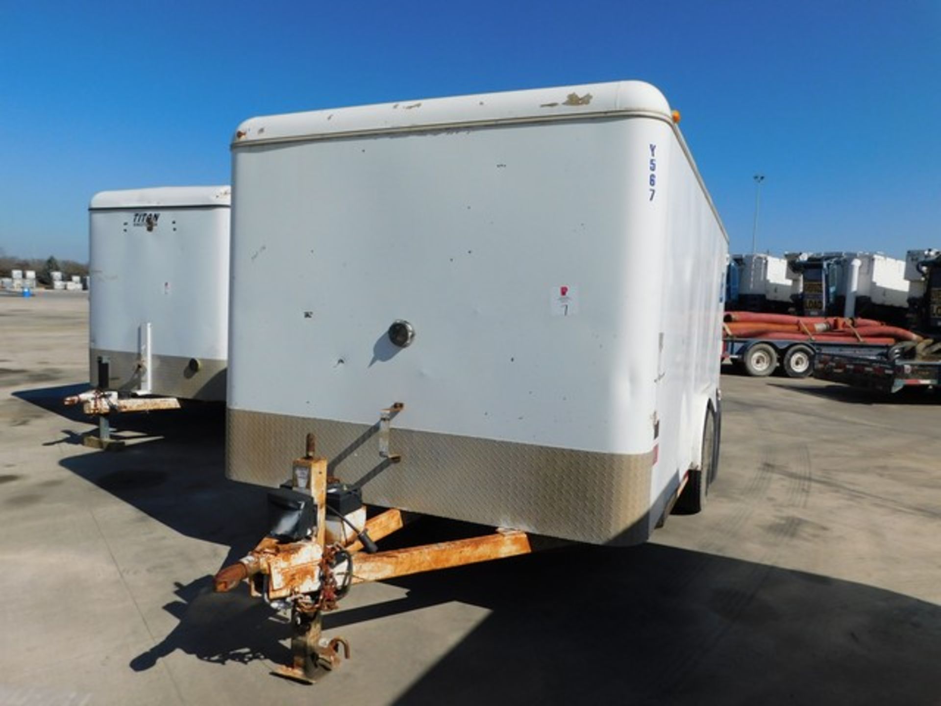 Located in YARD 1 - San Antonio, TX - (FUF-136) (X) 2004 PINION T/A ENCLOSED 20'