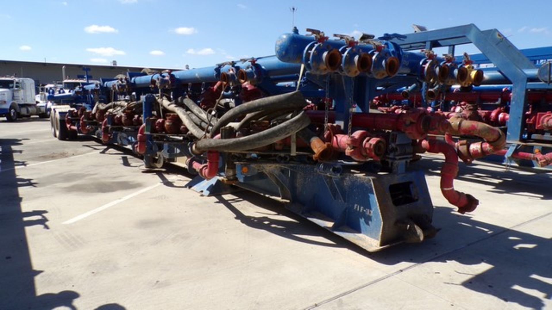 Located in YARD 1 - San Antonio, TX - (FIF-013) 2012 SPM 10 STATION T/A MANIFOLD