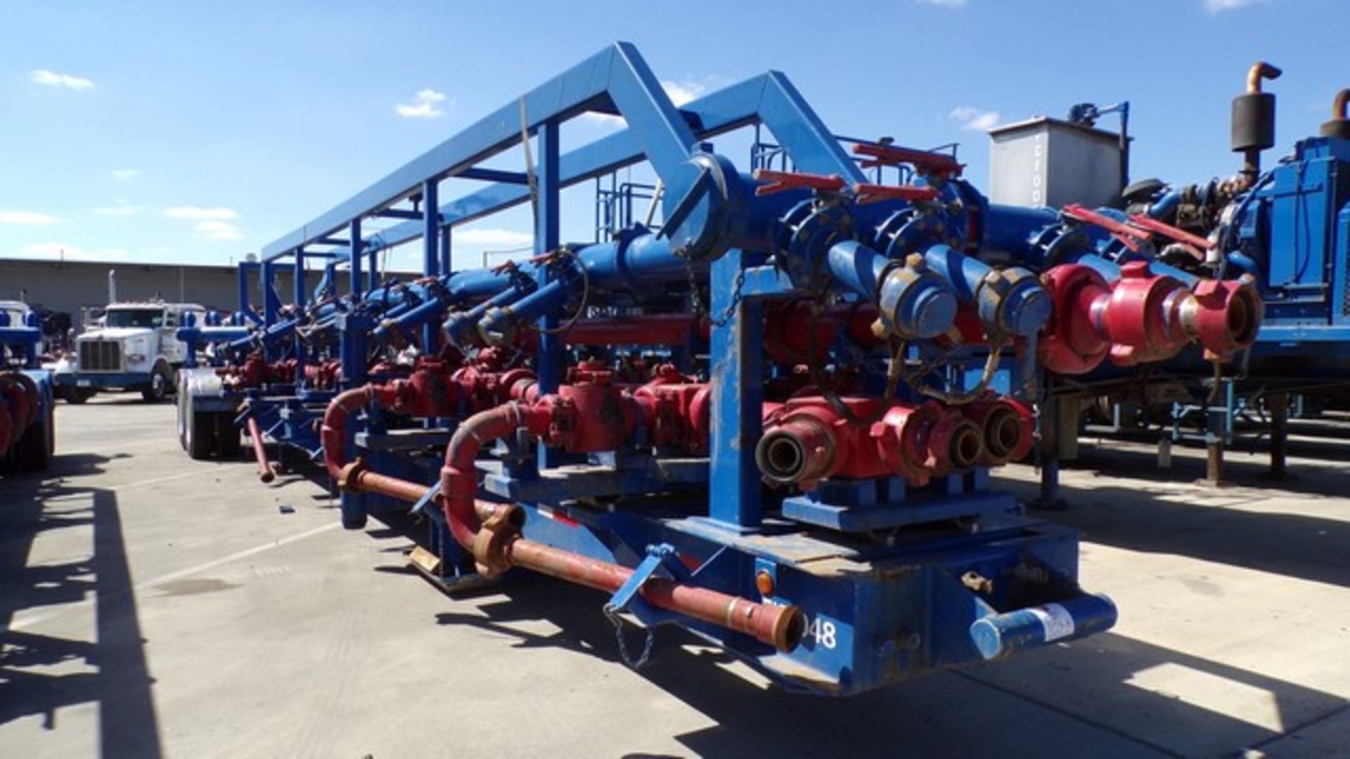 Located in YARD 1 - San Antonio, TX - (FIF-048) 2012 SPM 10 STATION T/A MANIFOLD