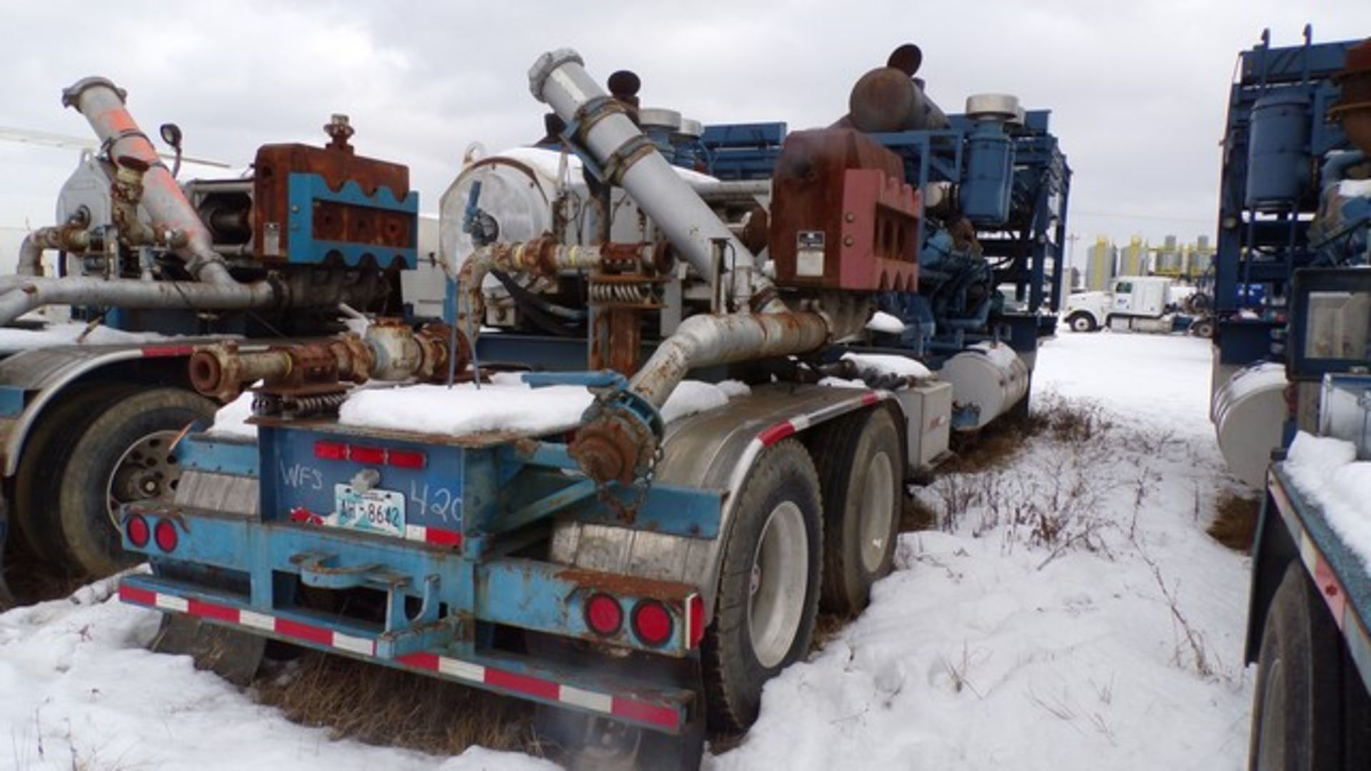 Located in YARD 4 - Massillon, OH - (FPF426) FMC TECHNOLOGIES TRIPLEX FRAC PUMP, - Image 8 of 11