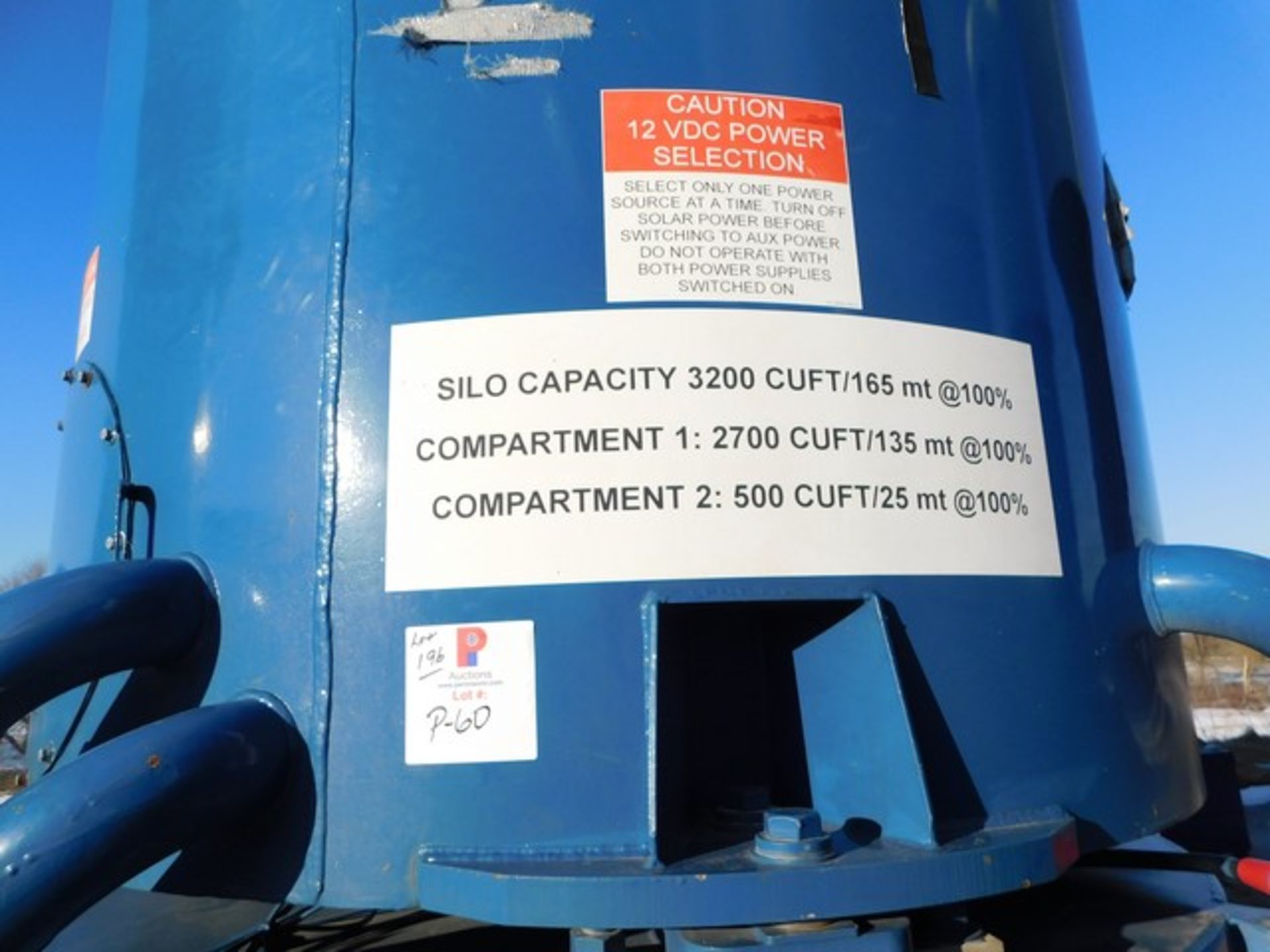 Located in YARD 5 - Mill Hall, PA - (P60) (FSS004) 180T 3200 CFT SILO, COMPARTM - Image 5 of 5