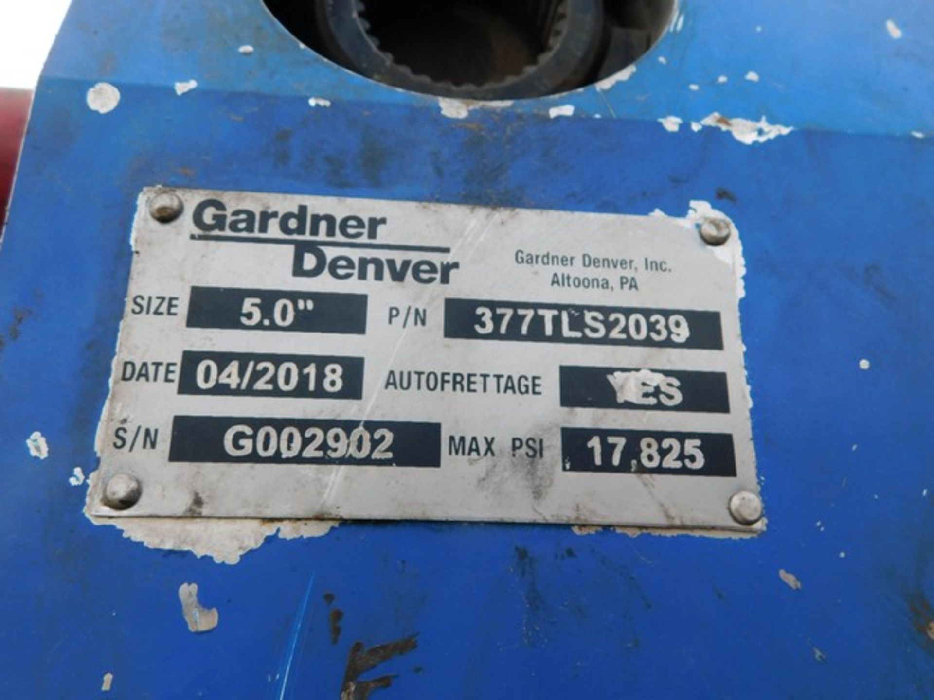 Located in YARD 1 - San Antonio, TX - (FPF-559) 2019 GORILLA GARDNER DENVER 3000 - Image 5 of 9