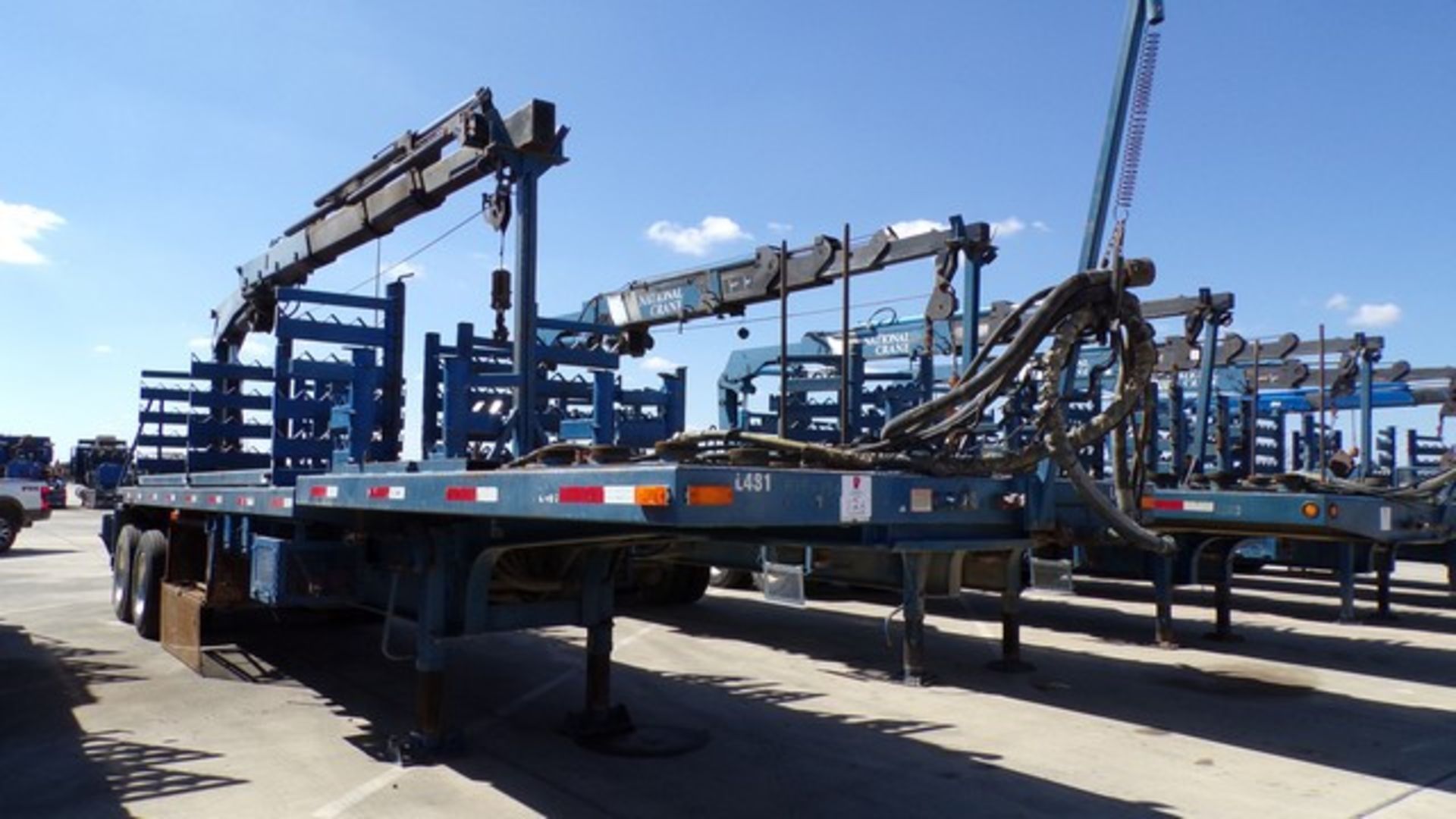 Located in YARD 1 - San Antonio, TX - (FIF-134) 2010 PRATT 40' T/A HARDLINE TRAI